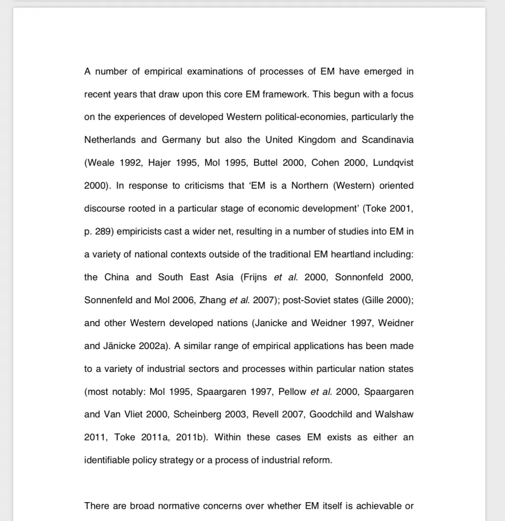 writing your literature review