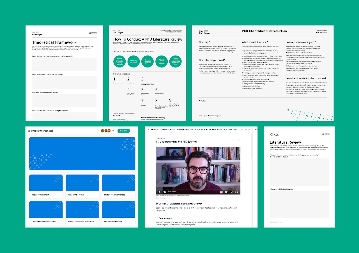 Courses, Templates & Downloads