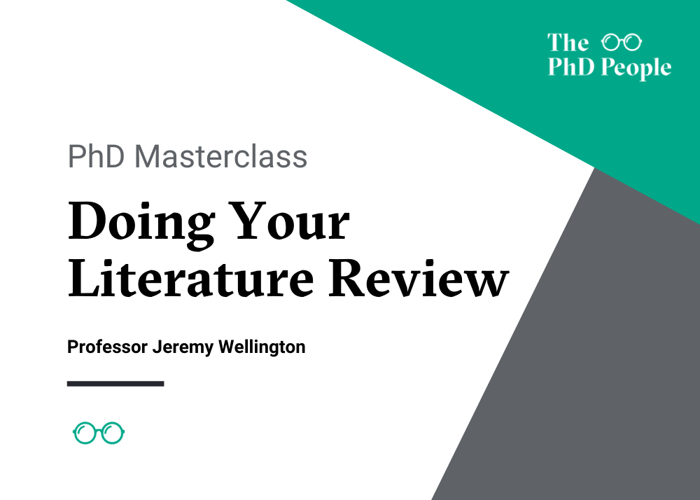 Doing Your Literature Review: Why, What, How and When to Stop